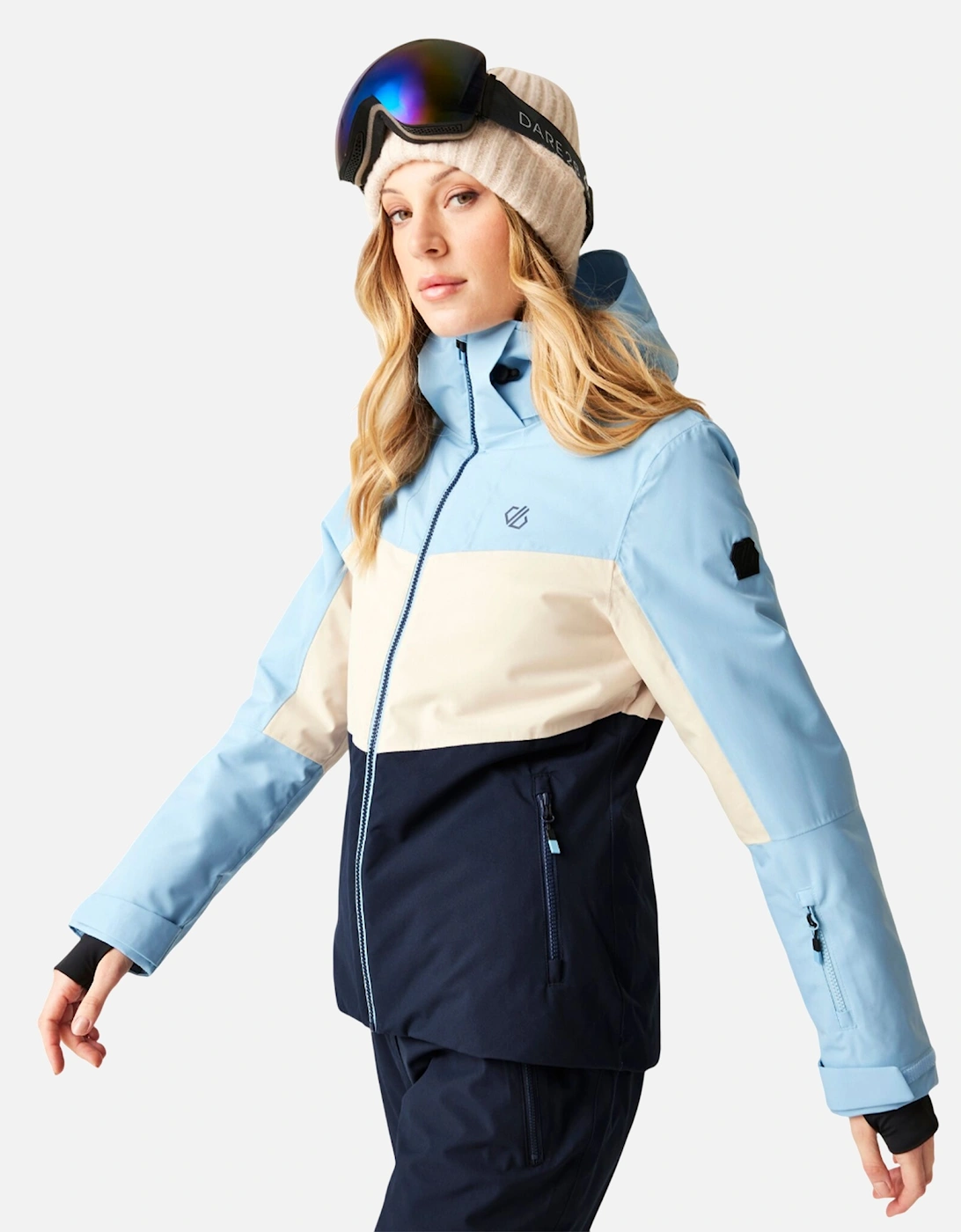 Womens/Ladies Iced Waterproof Ski Jacket