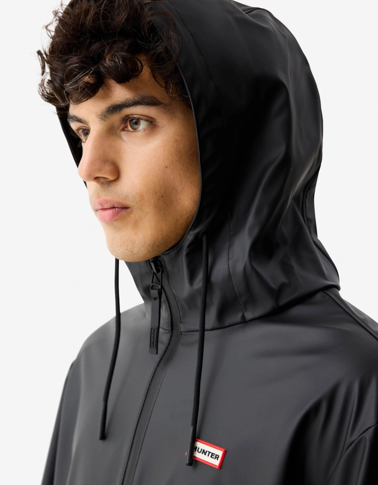 Andrea Unisex Rain Coat - Black