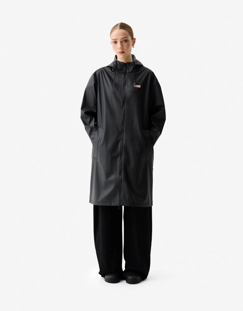 Andrea Unisex Rain Coat - Black