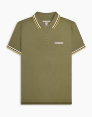 Khaki/White/Navy/Gold
