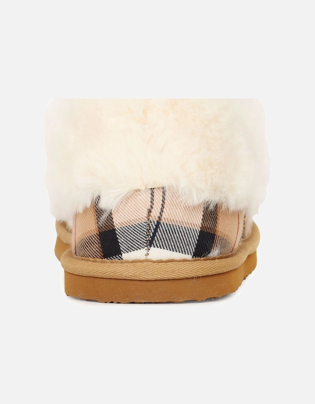 Eloise Tartan Bootie Slippers