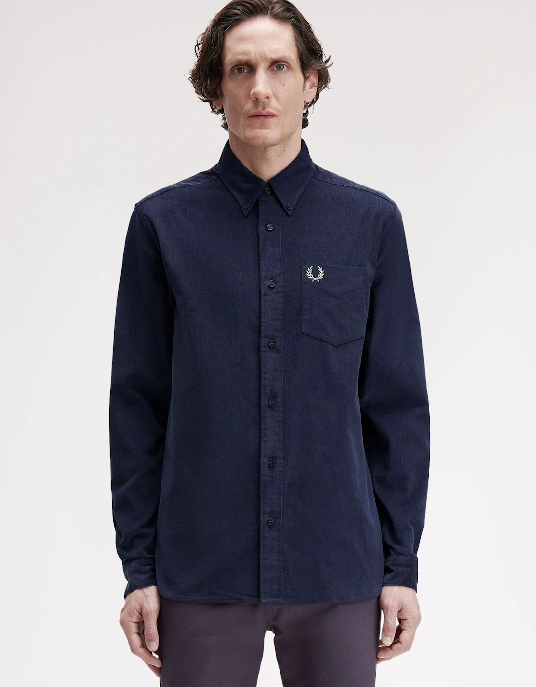 M1737 Needle Cord Shirt - Dark Airforce