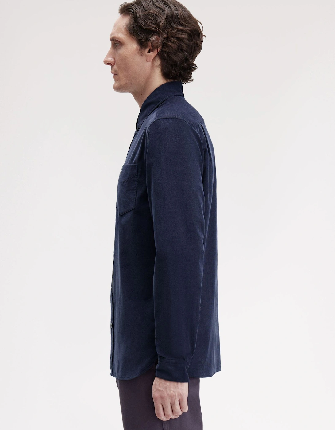 M1737 Needle Cord Shirt - Dark Airforce