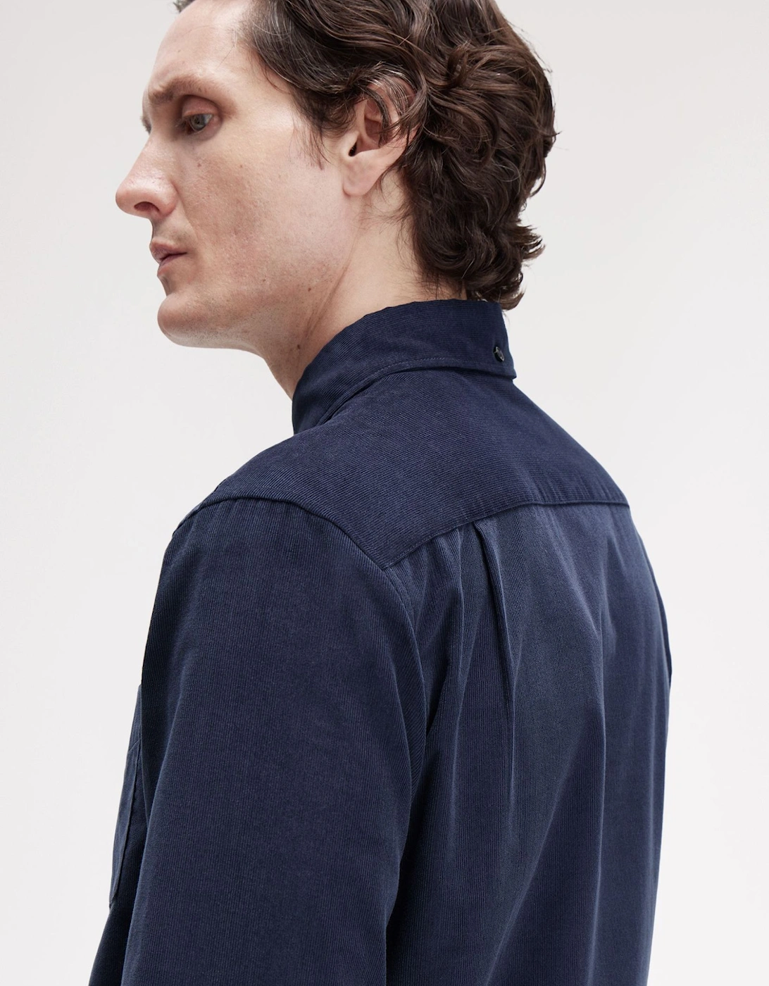 M1737 Needle Cord Shirt - Dark Airforce