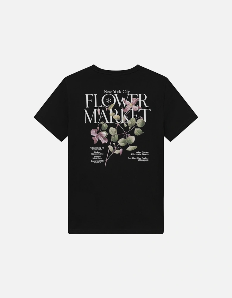 Brady Flowermarket T-shirt - Black