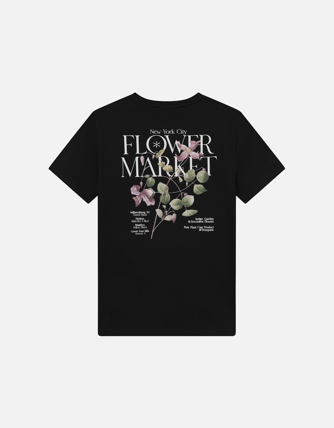 Brady Flowermarket T-shirt - Black