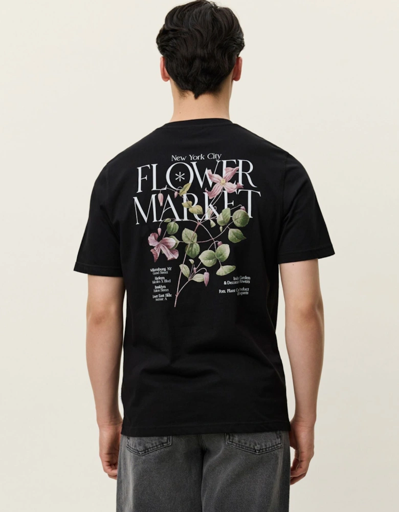 Brady Flowermarket T-shirt - Black