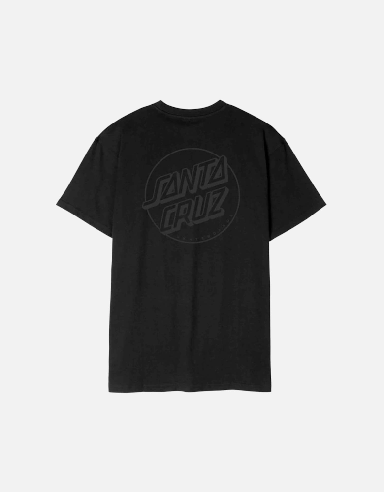 Mens Tonal Opus Dot Stripe Short Sleeve T-Shirt