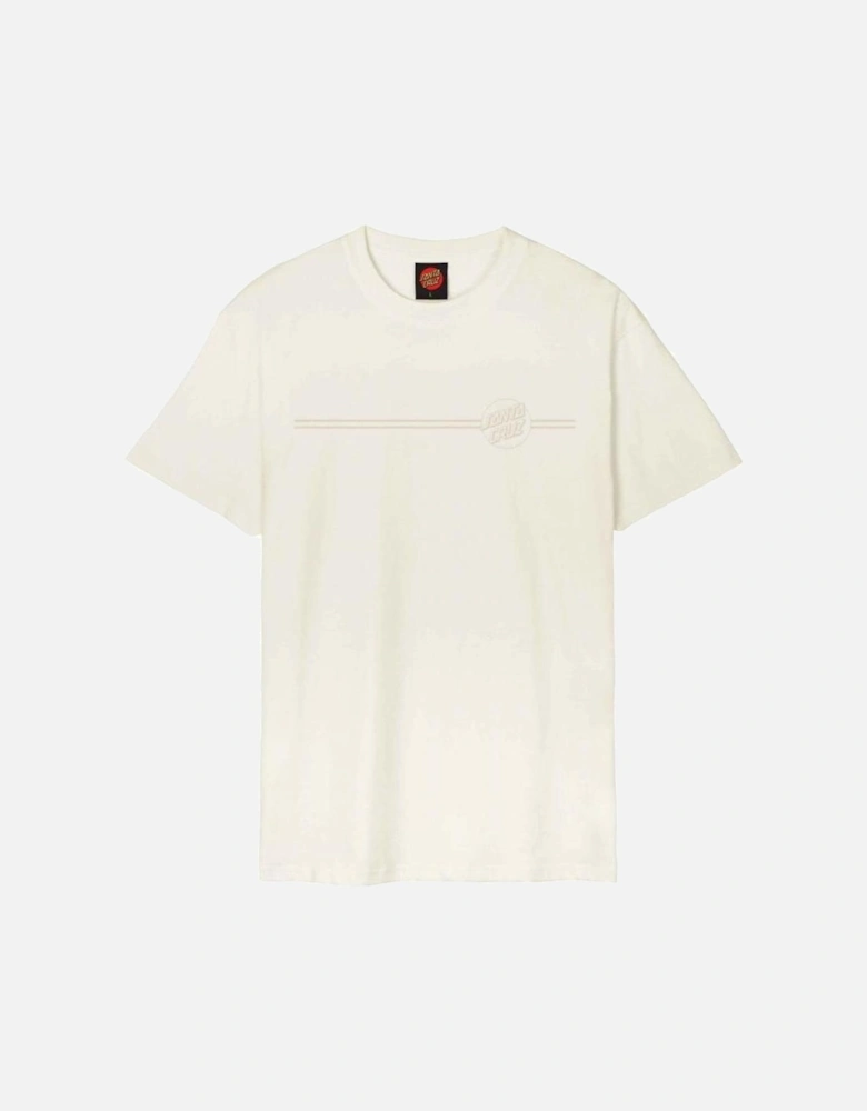 Mens Tonal Opus Dot Stripe Short Sleeve T-Shirt