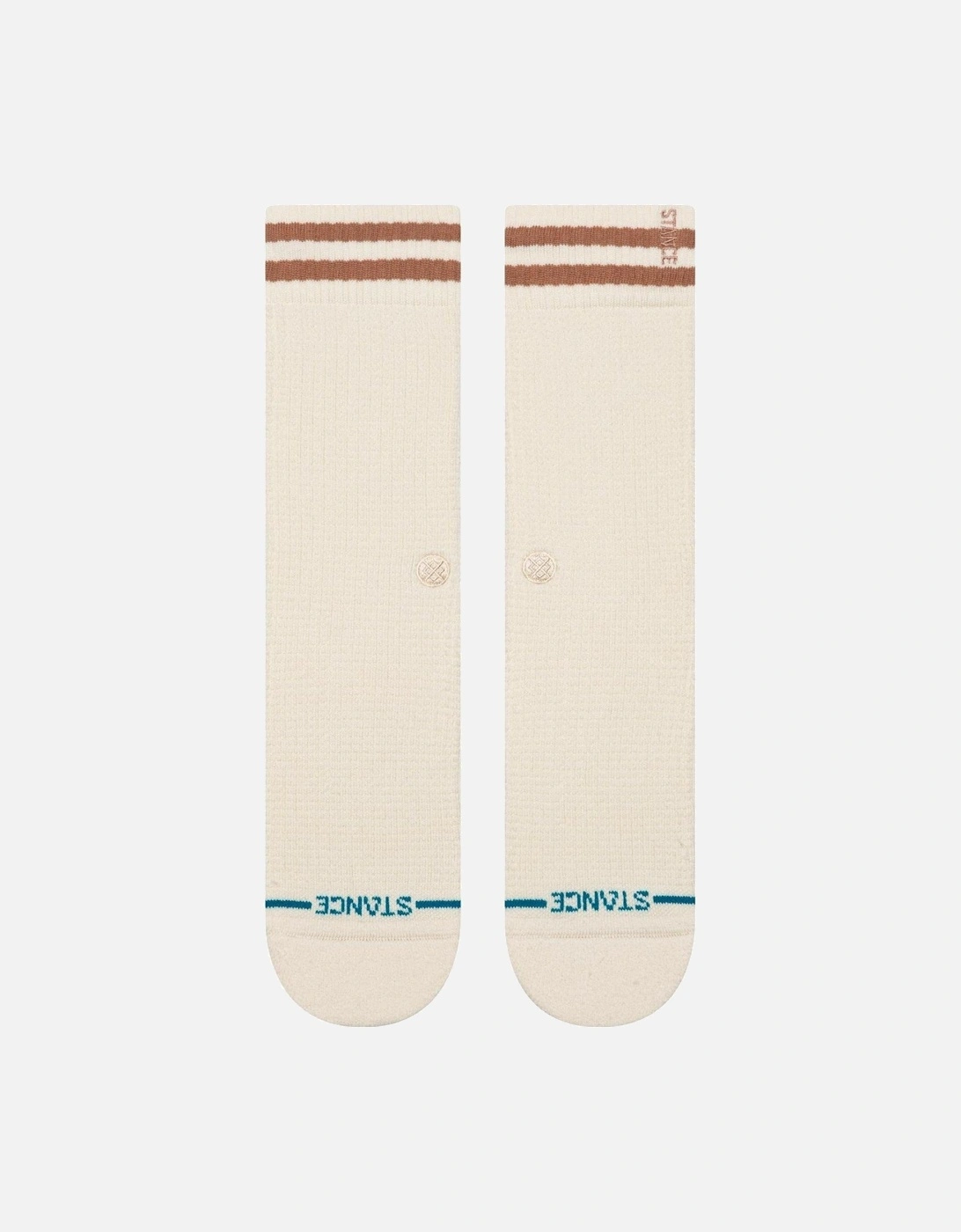 Unisex Waffles N Butter Reinforced Crew Socks, 2 of 1