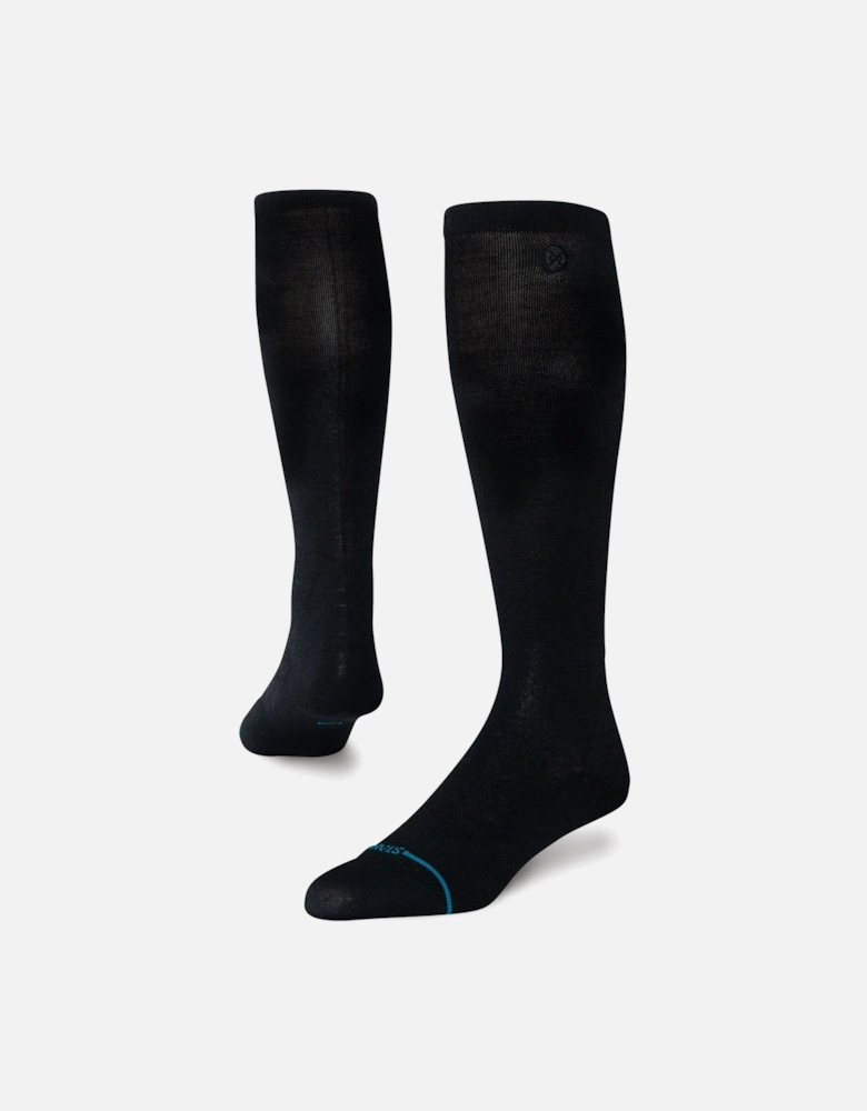 Unisex Solid Ultra Light Over The Calf Ski Socks