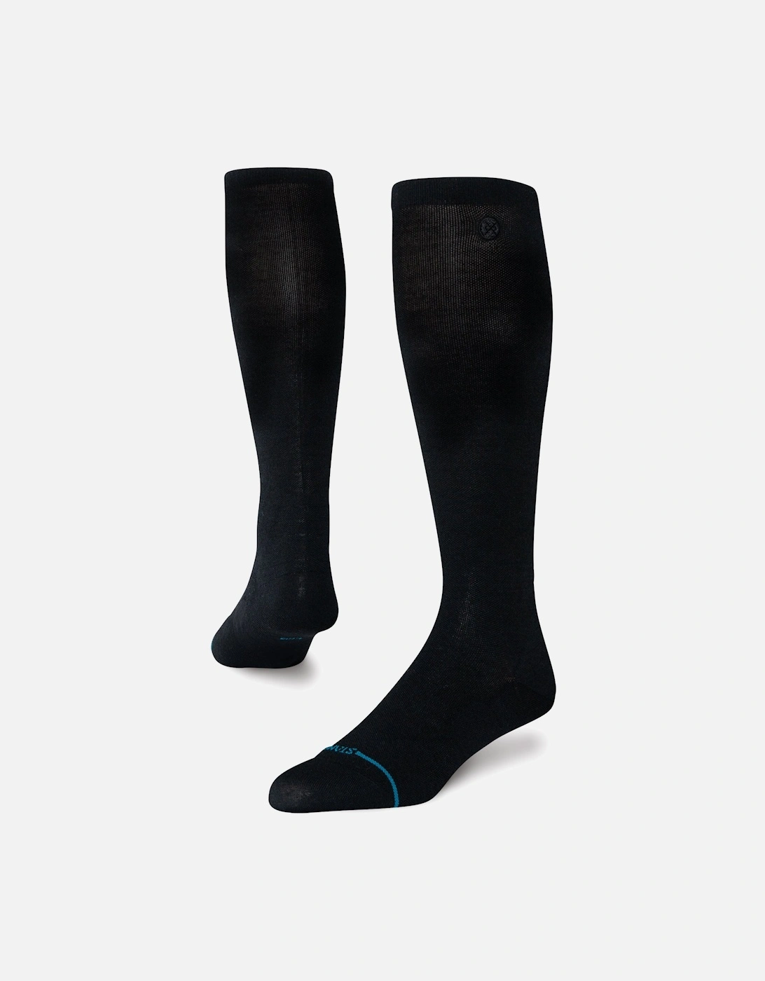 Unisex Solid Ultra Light Over The Calf Ski Socks, 2 of 1