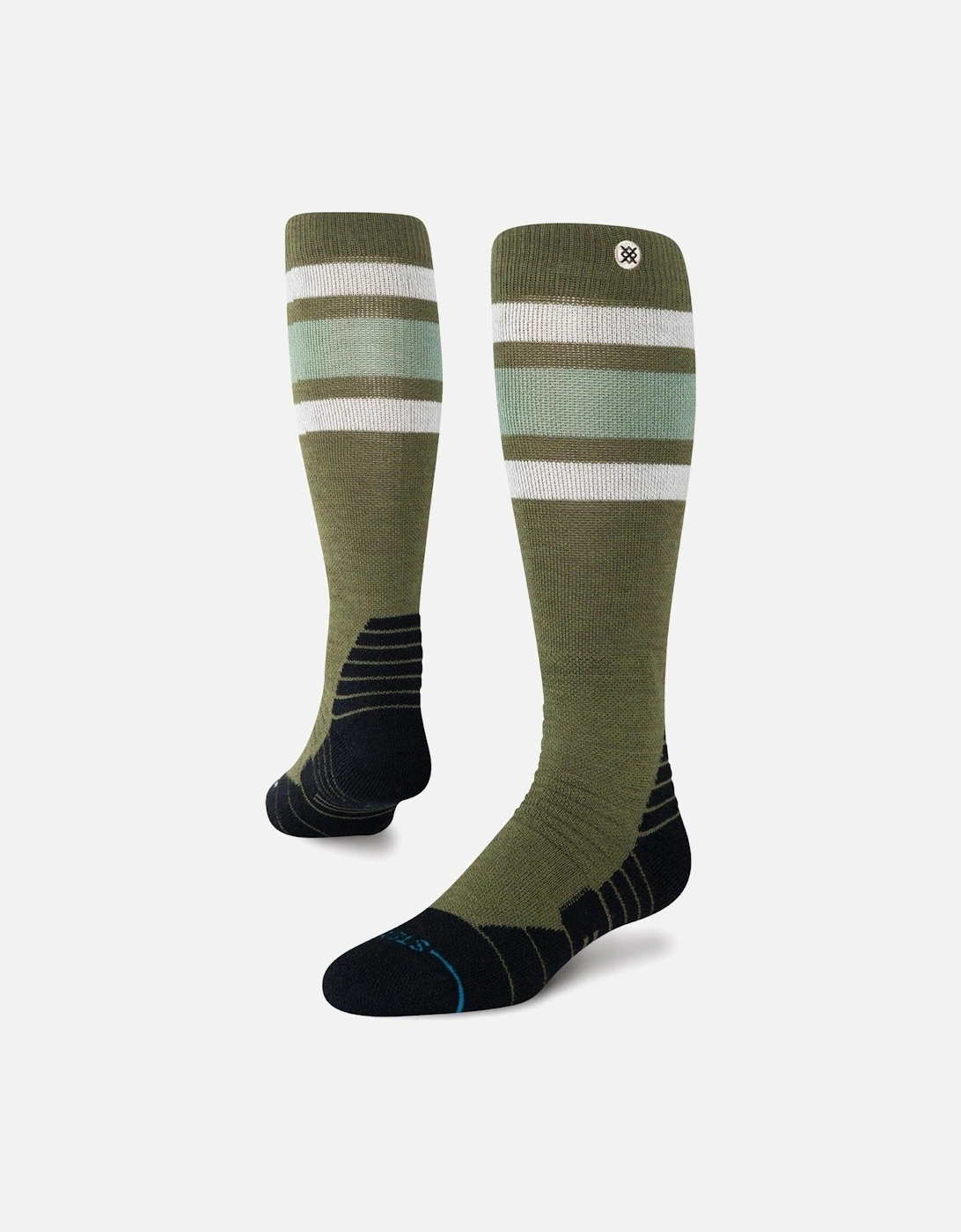 Unisex Boyd Mid Wool Ski Socks, 2 of 1