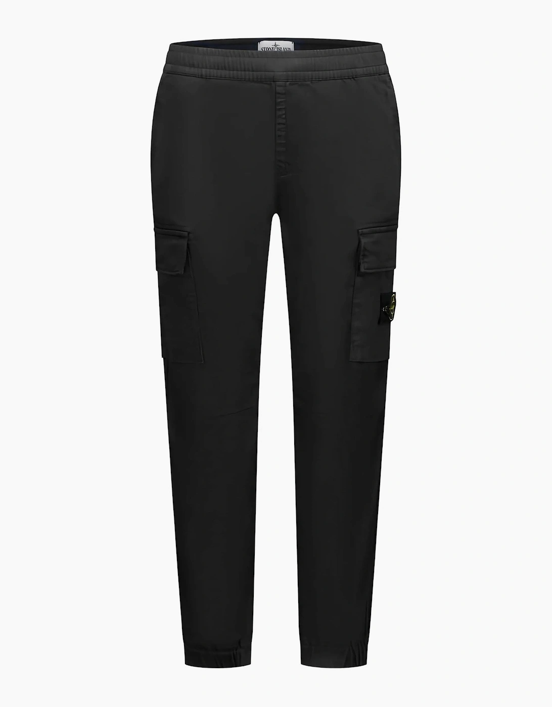 Stone Island Stone Island Boy's Kids S0012 Compass Cargo Trousers Black