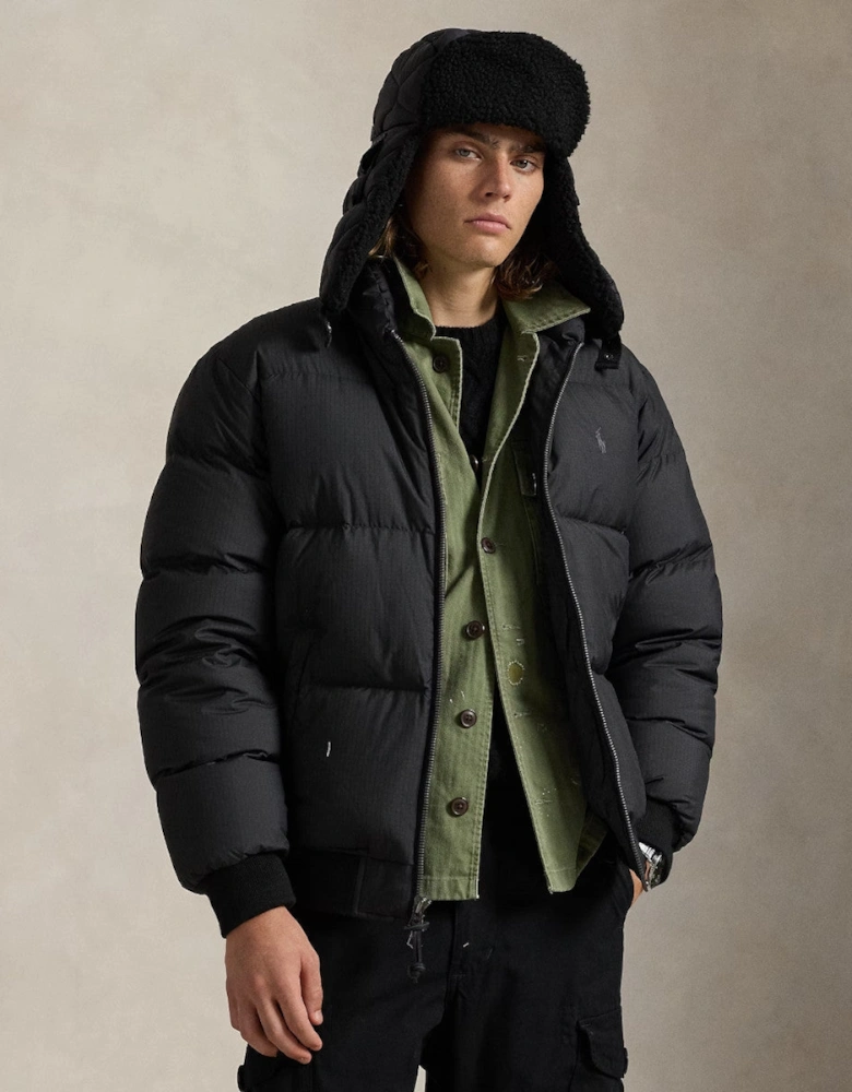 Insulated Bomber Jacket 003  Polo Black