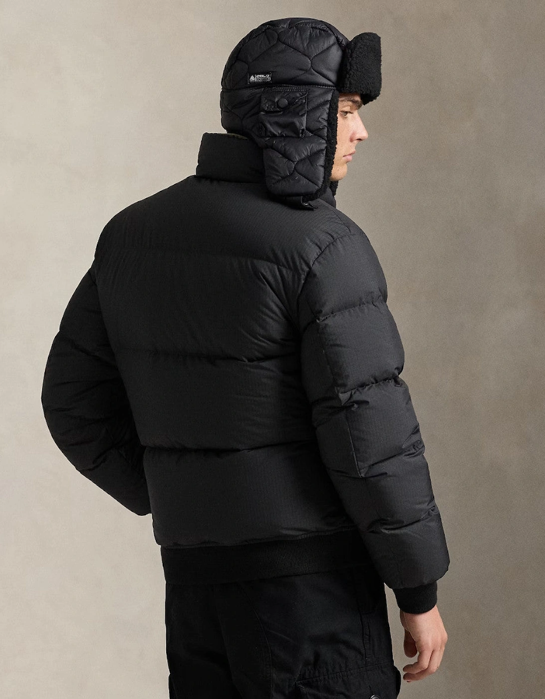 Insulated Bomber Jacket 003  Polo Black