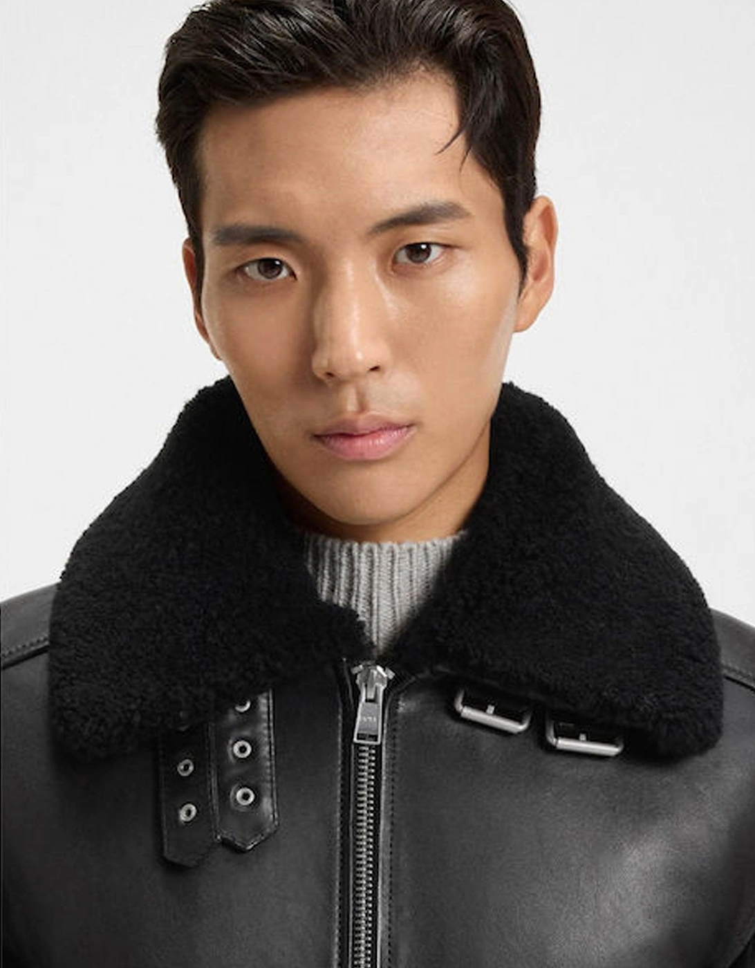 H MUPABLO LEATHER JACKET