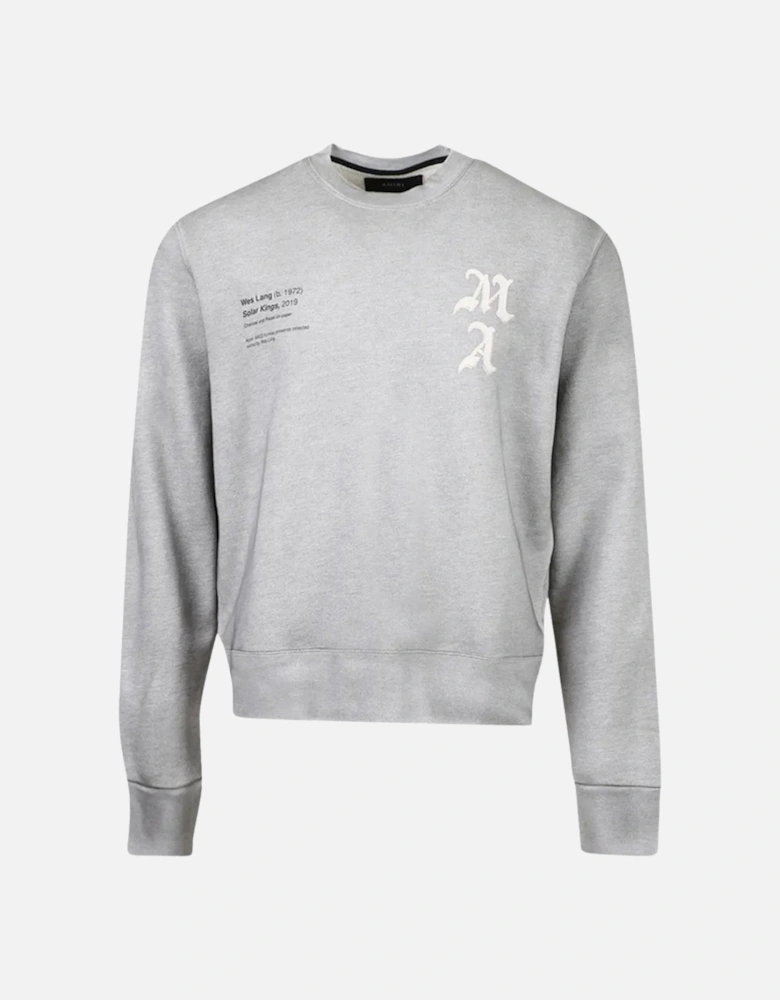 Wes Lang Solar Kings Crew Heather Grey