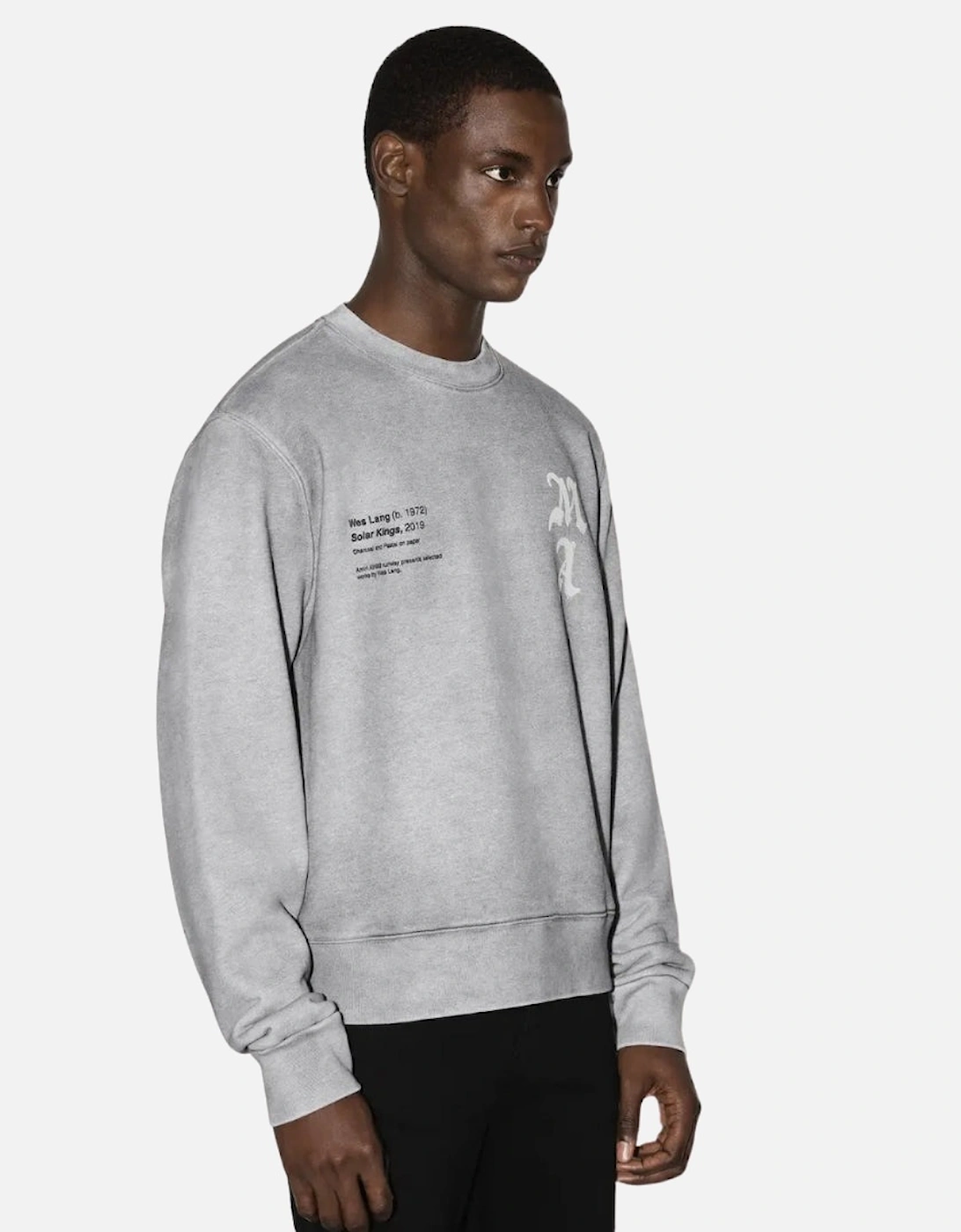 Wes Lang Solar Kings Crew Heather Grey