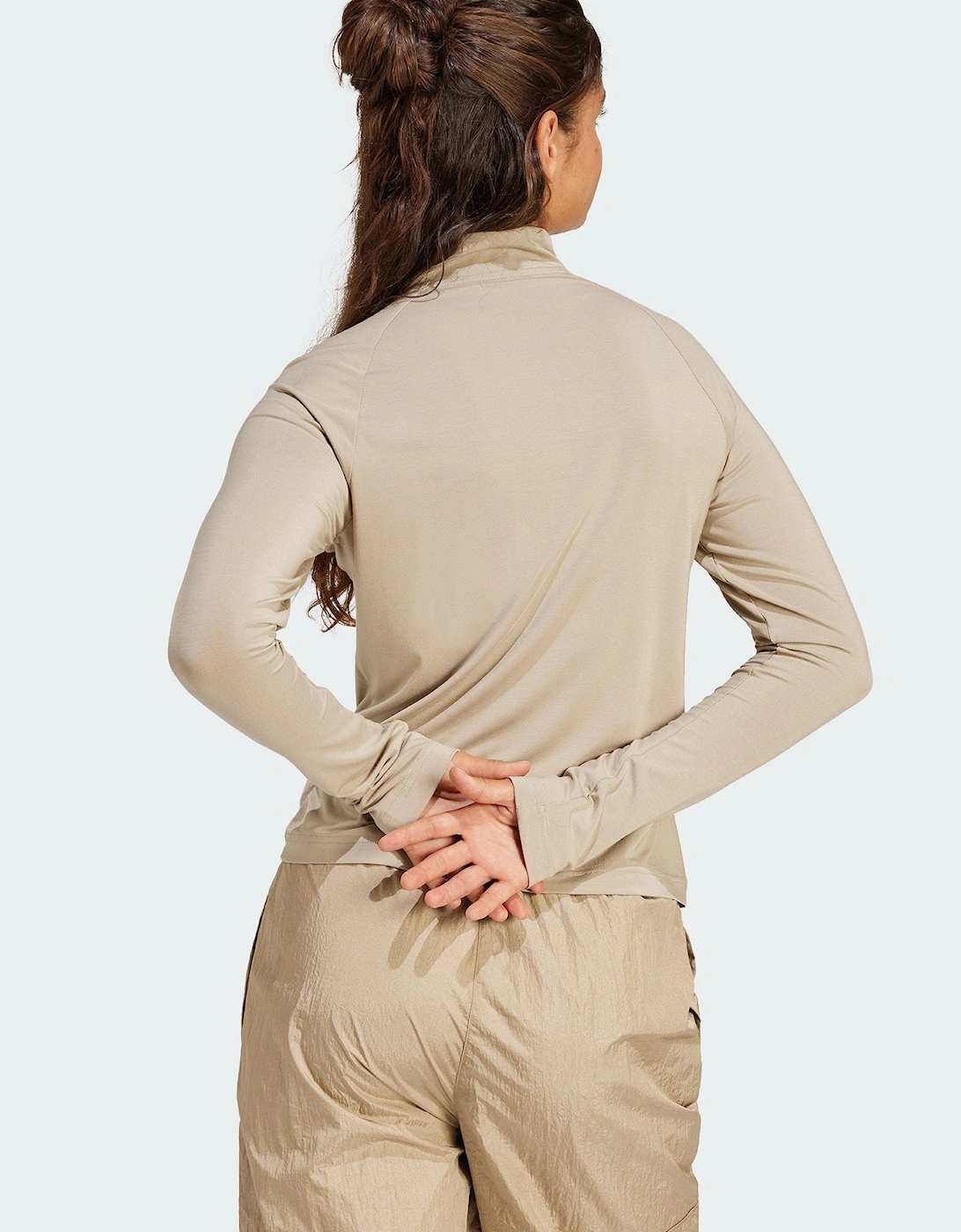 Women's Fitness Top Beige