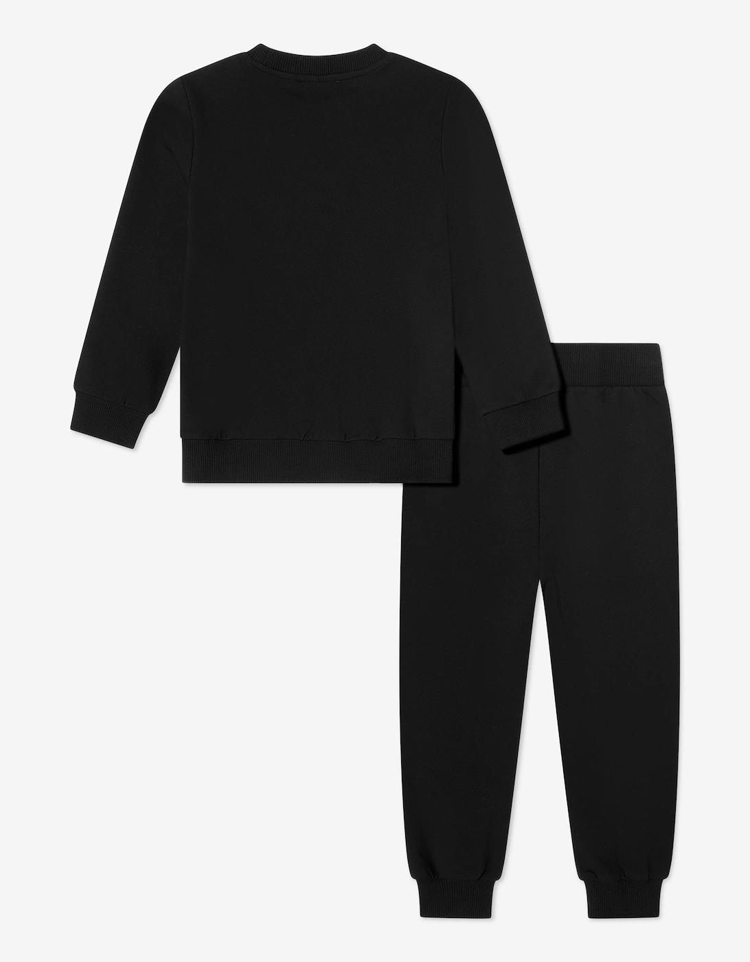 Kids Logo Tracksuit in Black