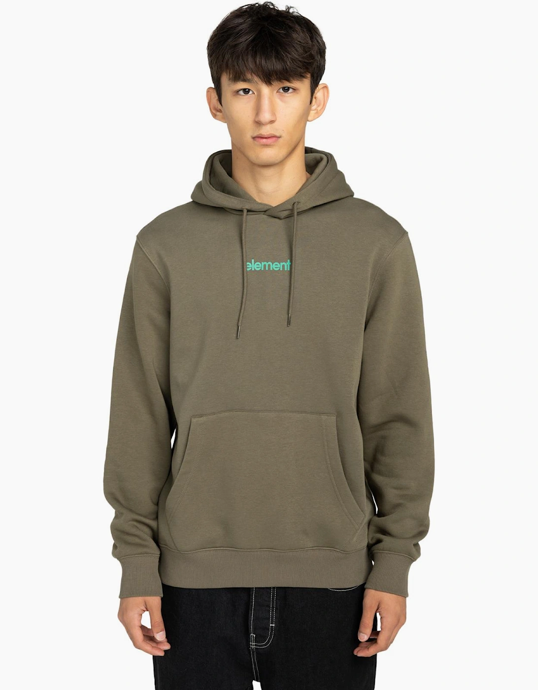Element Men's Green Elet Lowcase Bp Hoodie  S
