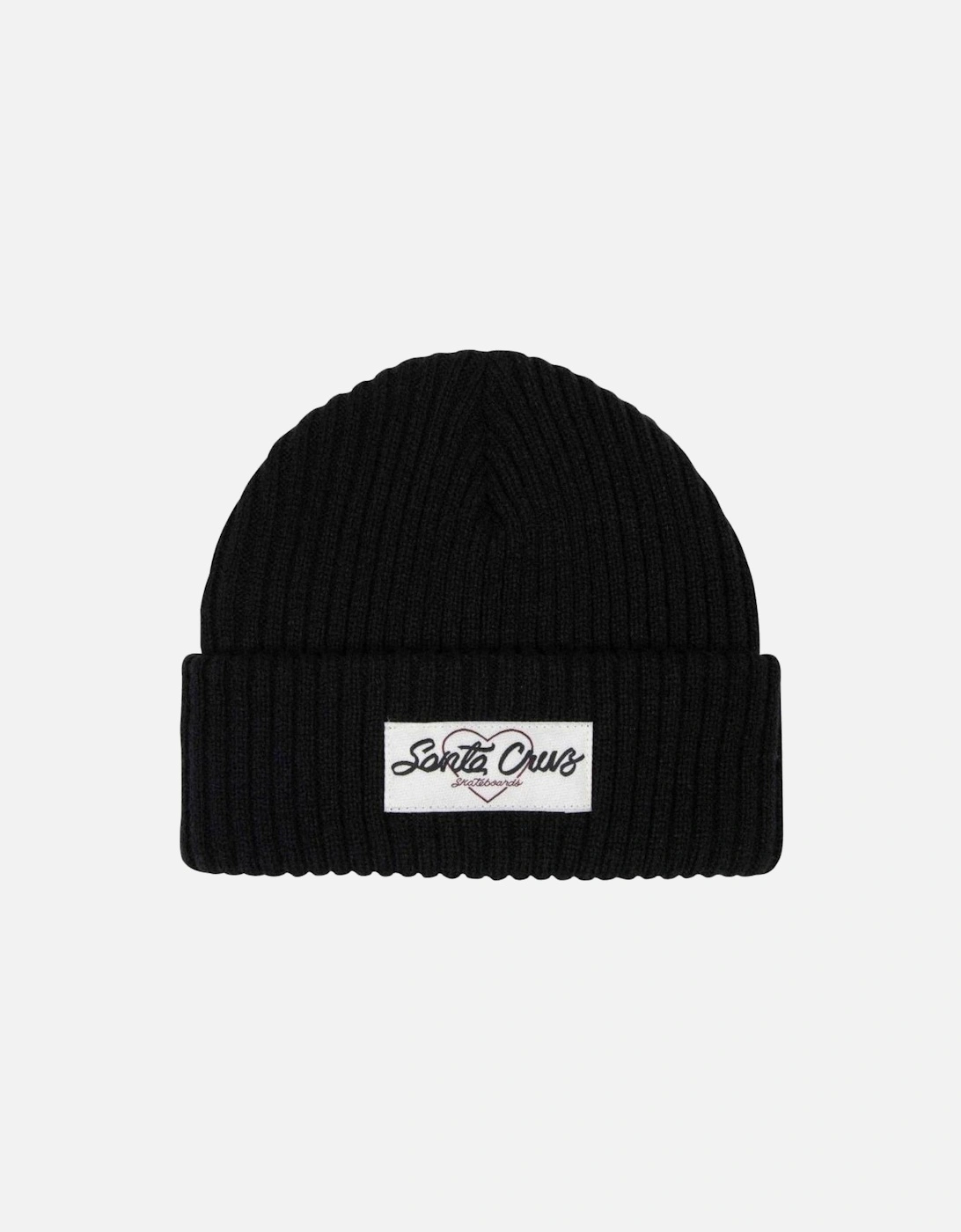 Womens Love Script Beanie, 2 of 1