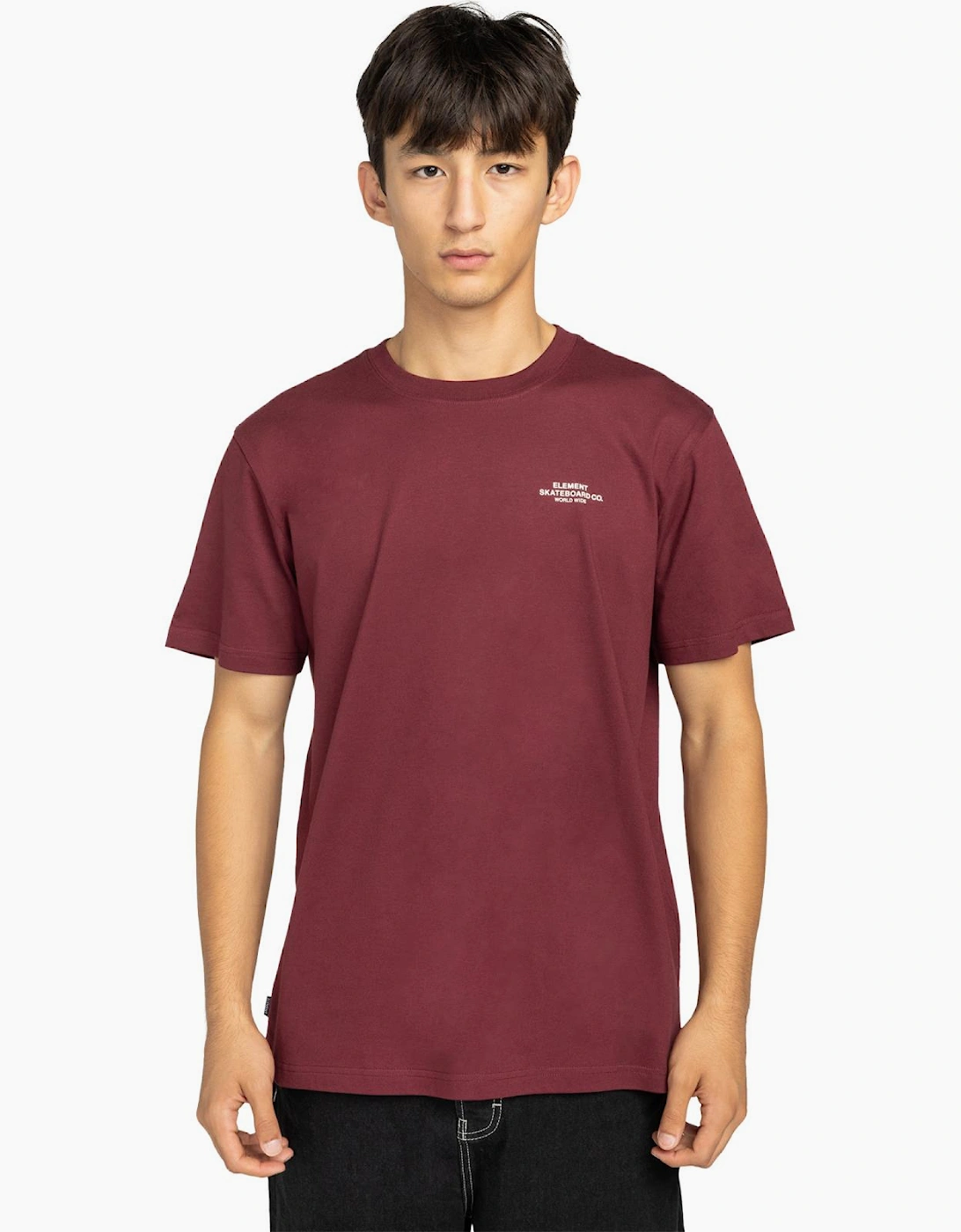 Element Men's Element Mens Element Co Short Sleeve T-Shirt - Red