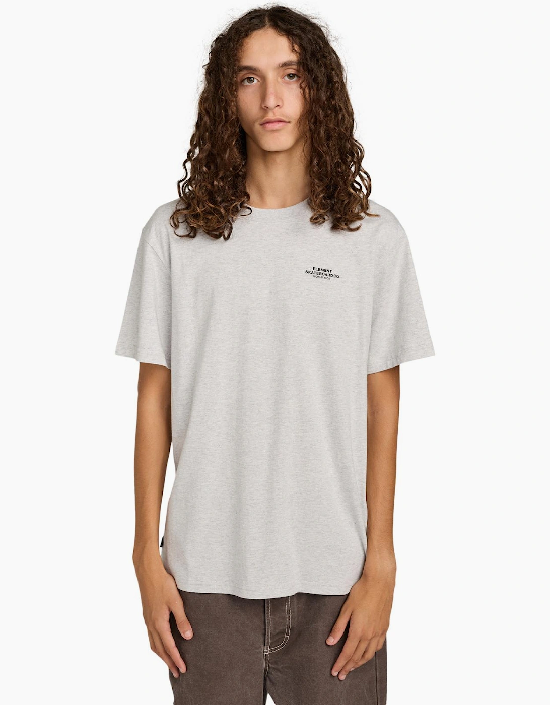Element Men's Element Mens Element Co Short Sleeve T-Shirt - Grey
