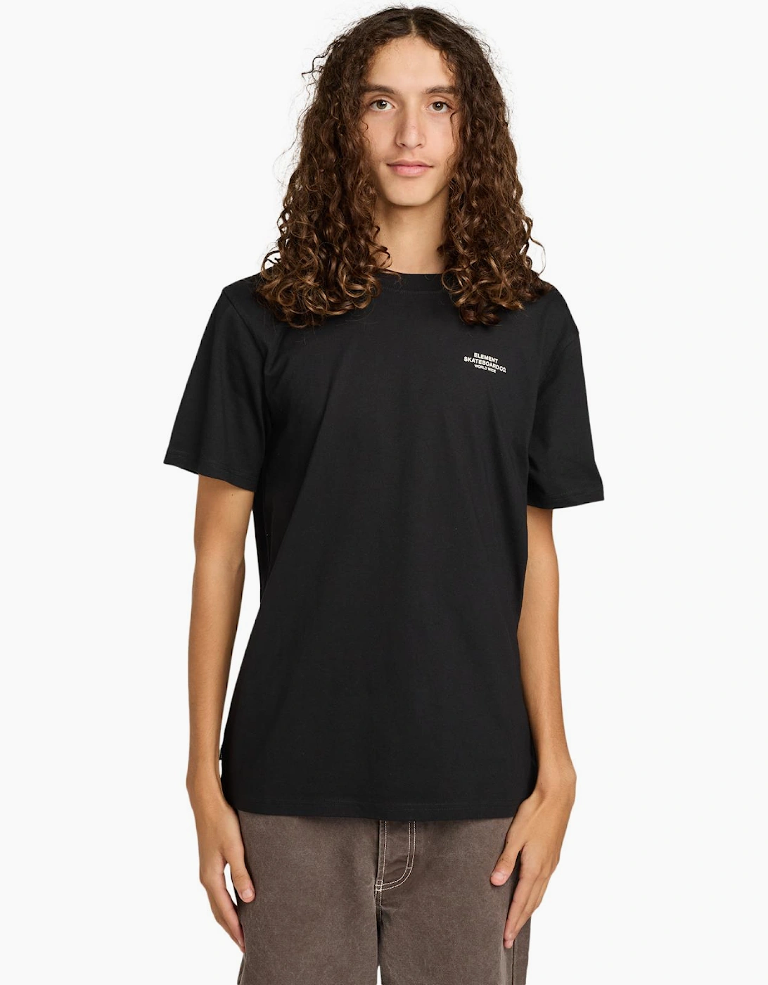 Element Men's Element Mens Element Co Short Sleeve T-Shirt - Black