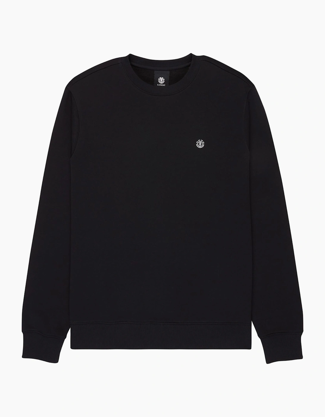 Element Men's Black/Black Elet Icon Embroidery Sweatshirt  S
