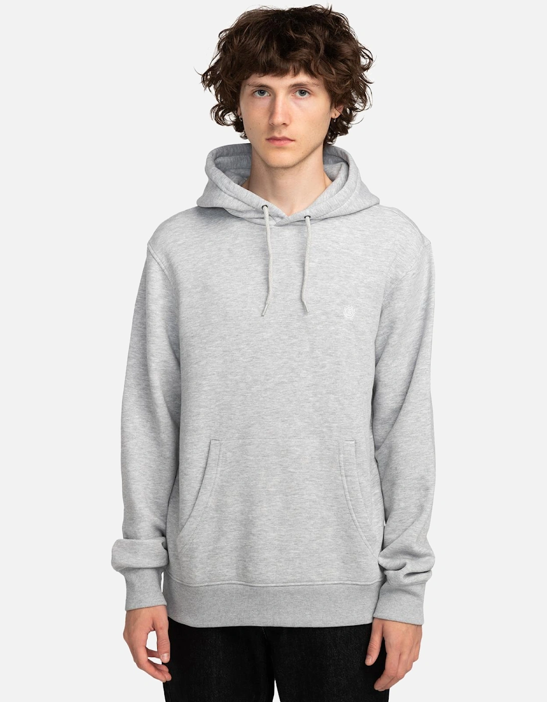 Men's Element Mens Icon Embroidery Hoodie - Grey - Size: XL