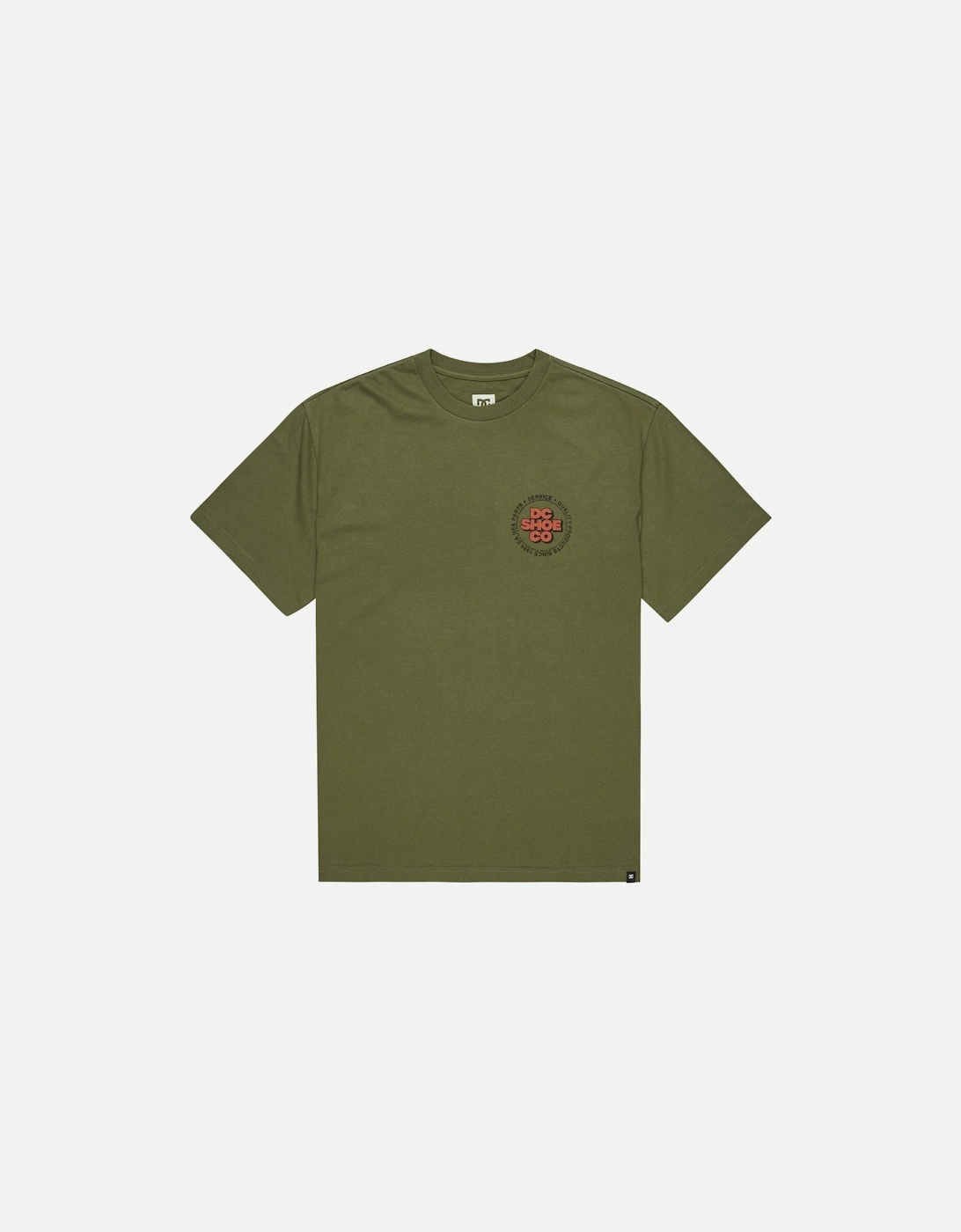 Mens Work Circle Graphic Short Sleeve T-Shirt, 2 of 1