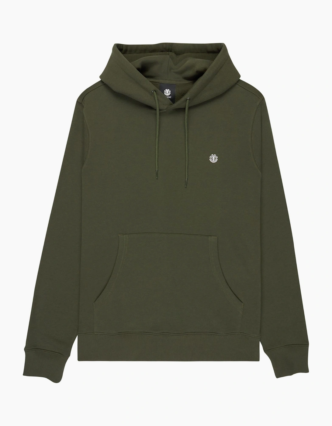 Men's Element Mens Icon Embroidery Hoodie - Green - Size: M