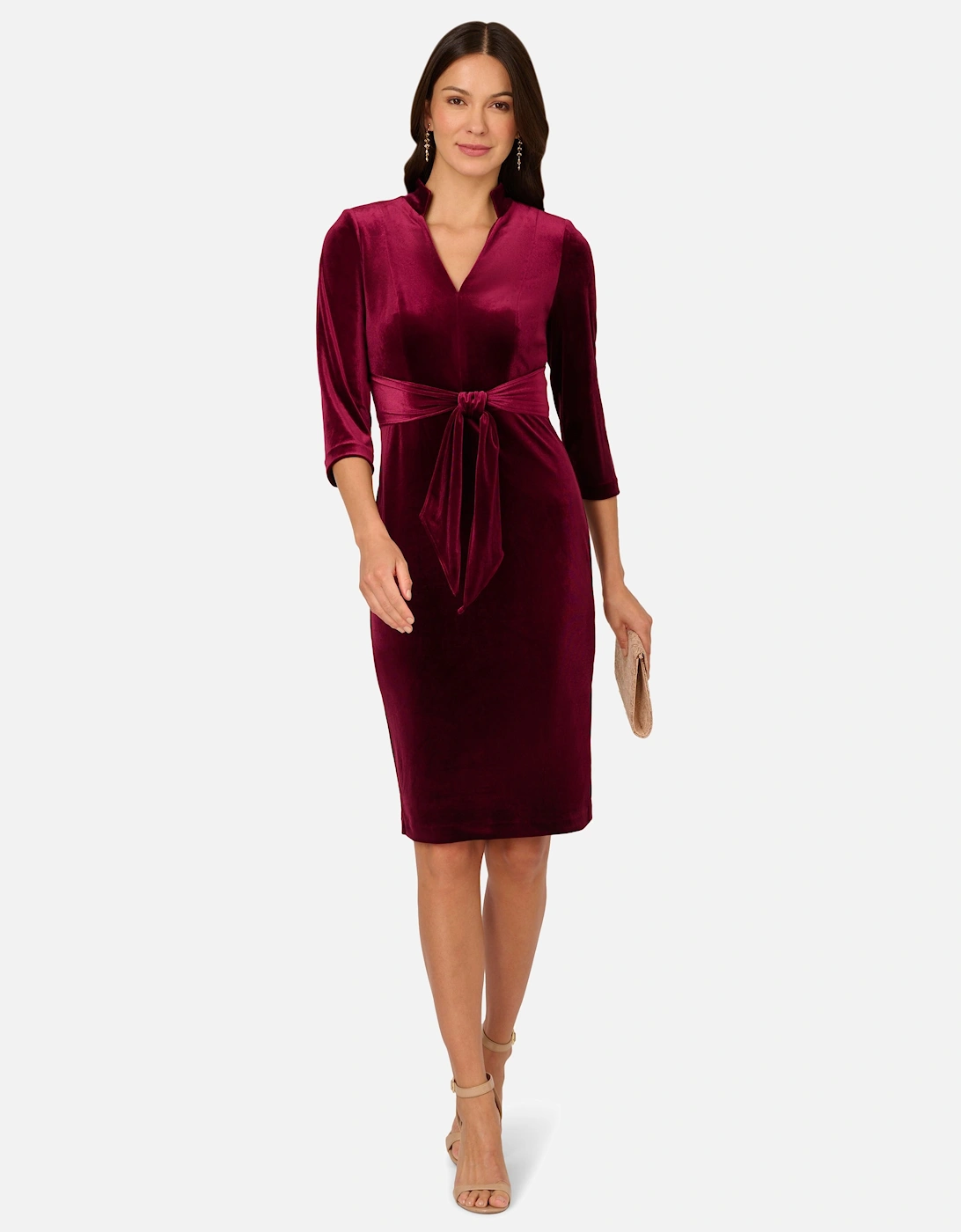 Front Tie Short Dress, 2 of 1