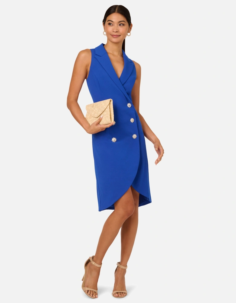 Jewel Tuxedo Short Dress