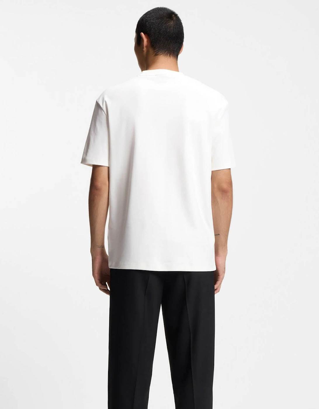 HUGO Dalile Mens T-Shirt - Natural 103