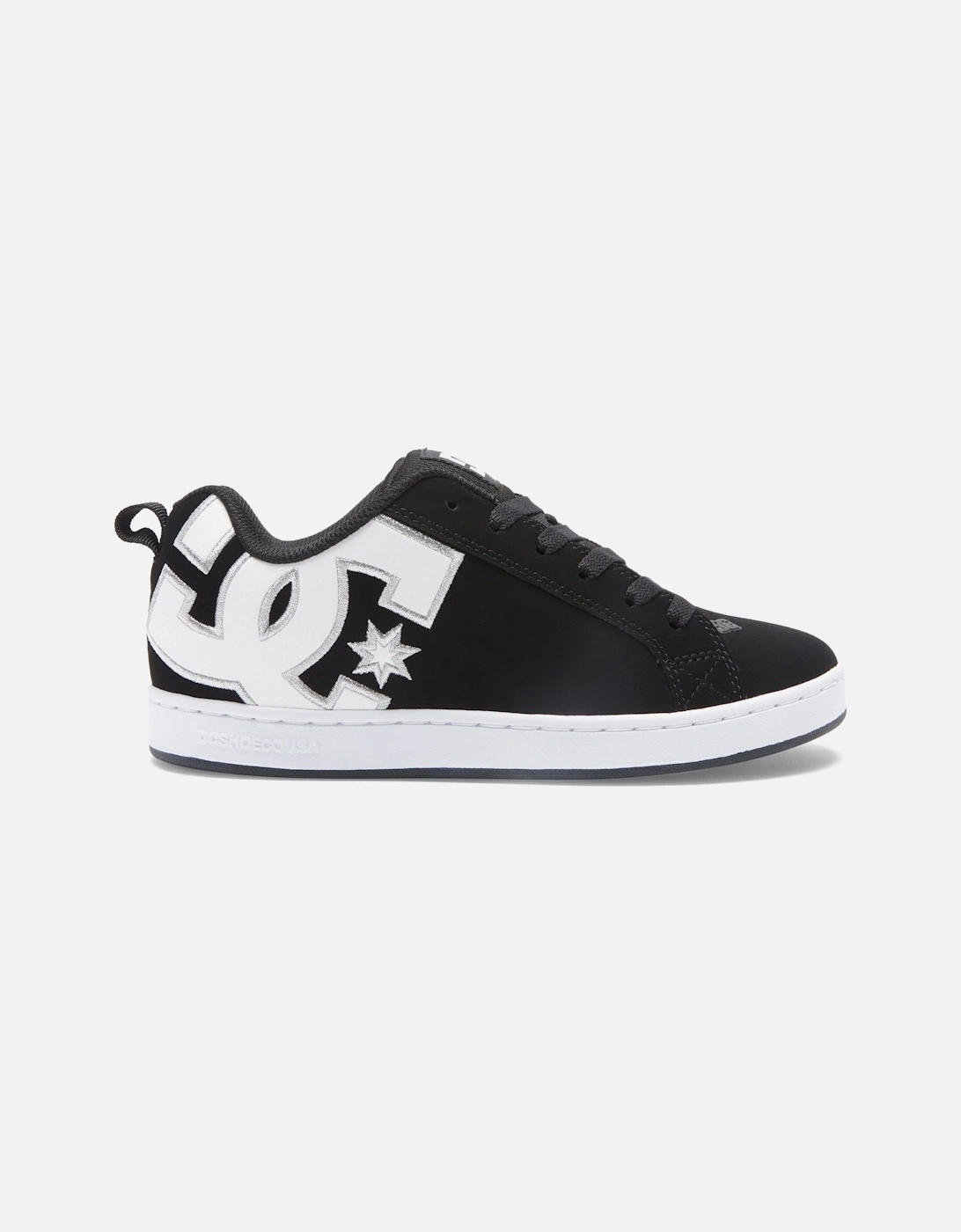 Womens Court Graffik Skate Trainers, 2 of 1