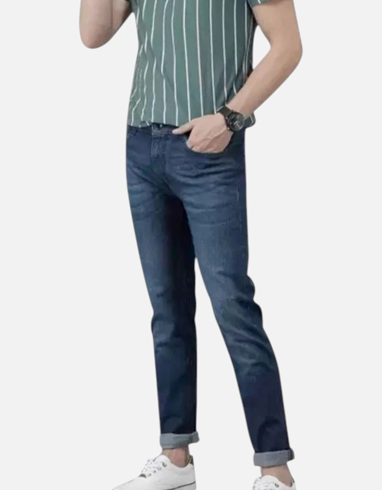 Pepe Jeans Mens Denim Jeans Slim Fit Casual Trousers
