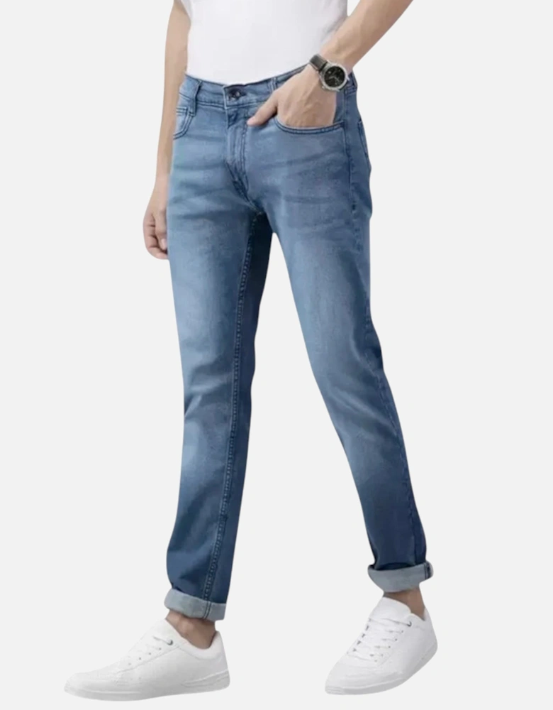 Pepe Jeans Mens Denim Jeans Slim Fit Casual Trousers