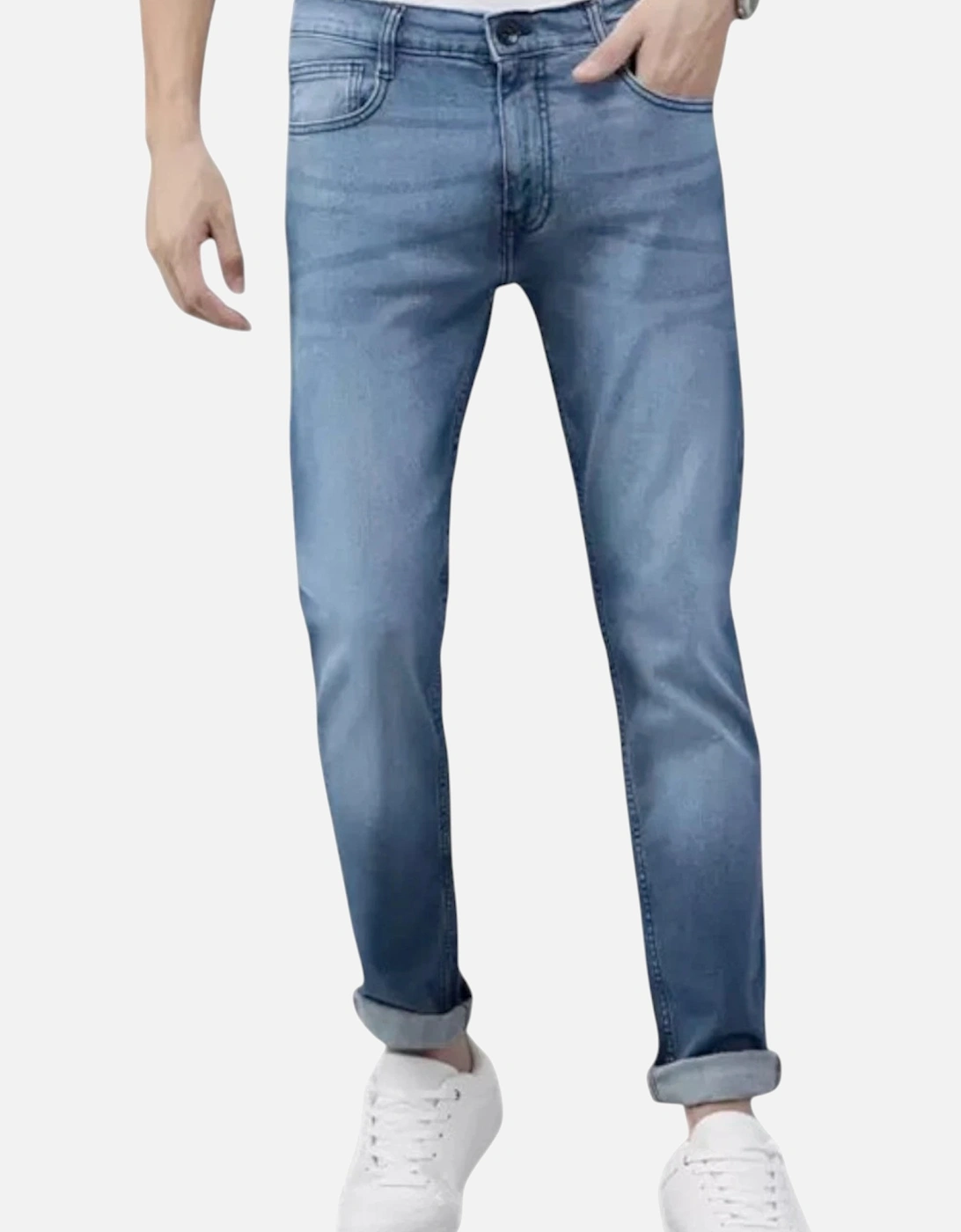 Pepe Jeans Mens Denim Jeans Slim Fit Casual Trousers