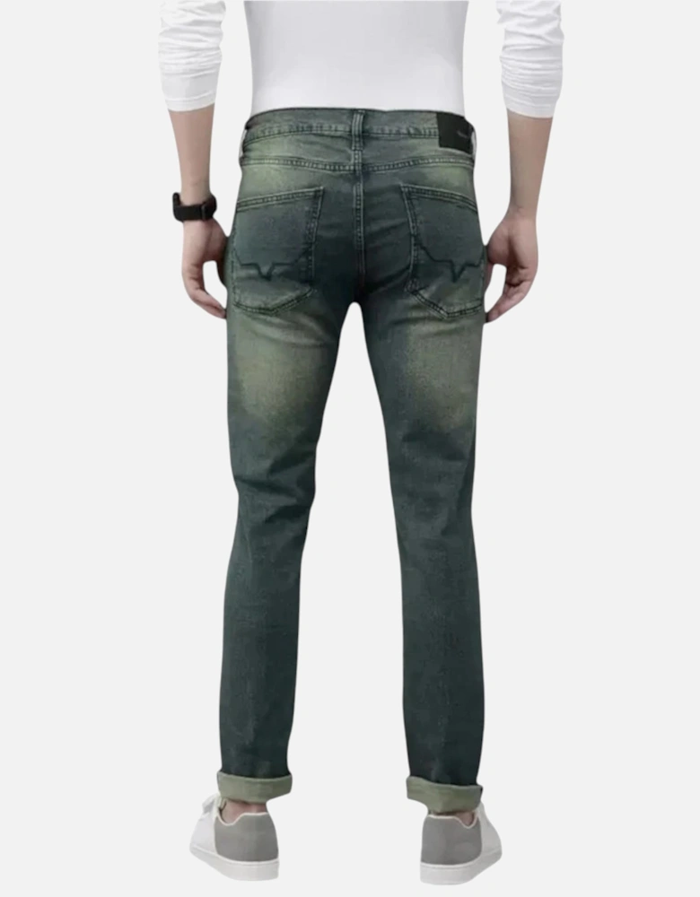 Pepe Jeans Mens Denim Jeans Slim Fit Casual Trousers