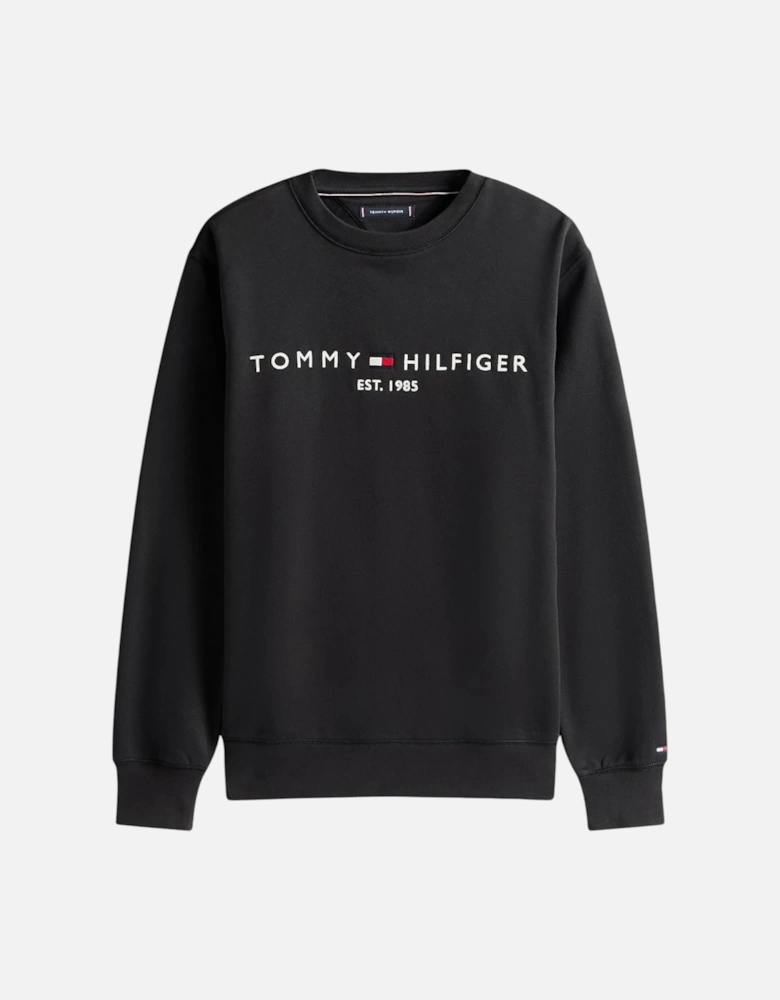 Mens Fleece Sweatshirt Embroidered Logo Jumper