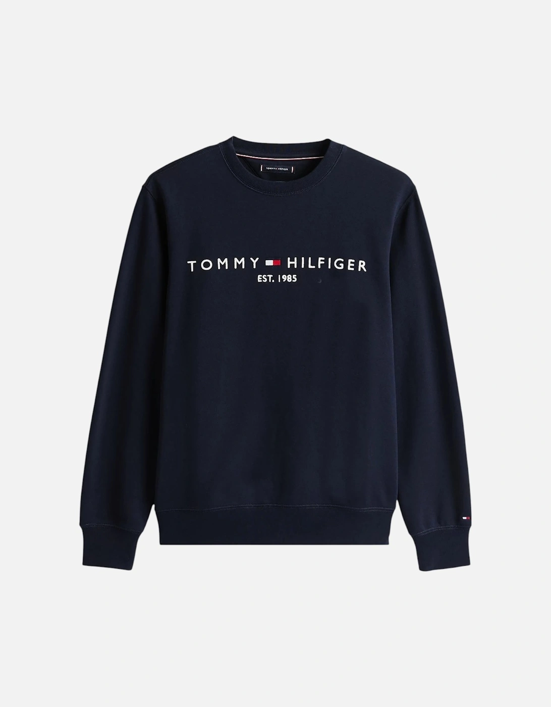 Mens Fleece Sweatshirt Embroidered Logo Jumper