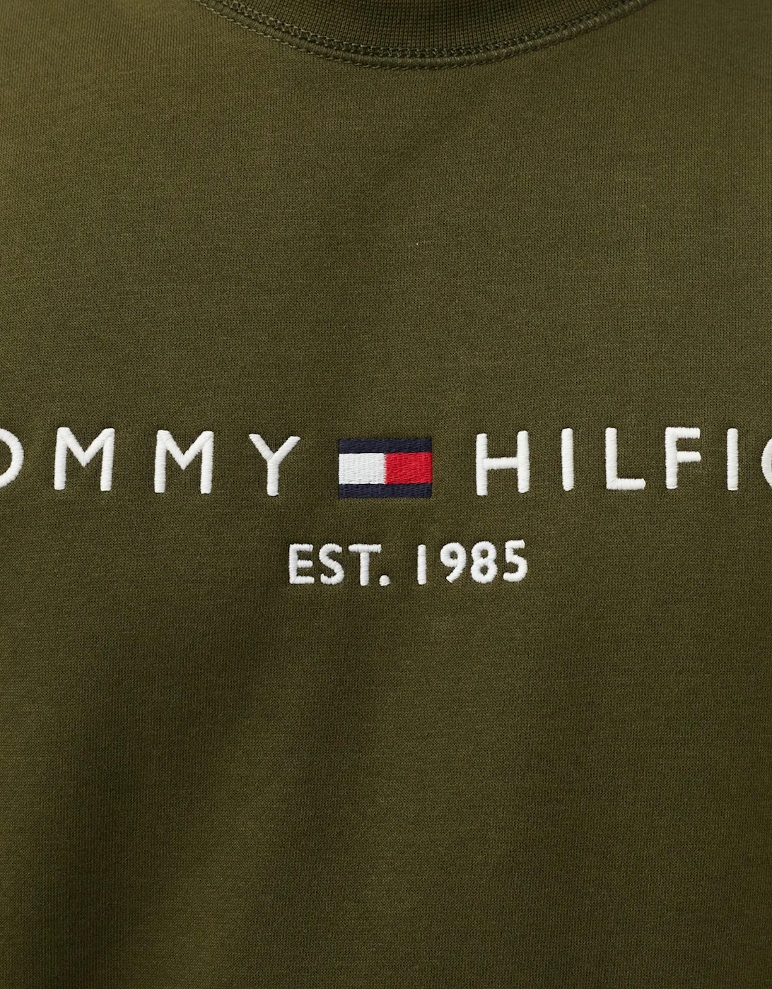 Mens Fleece Sweatshirt Embroidered Logo Jumper