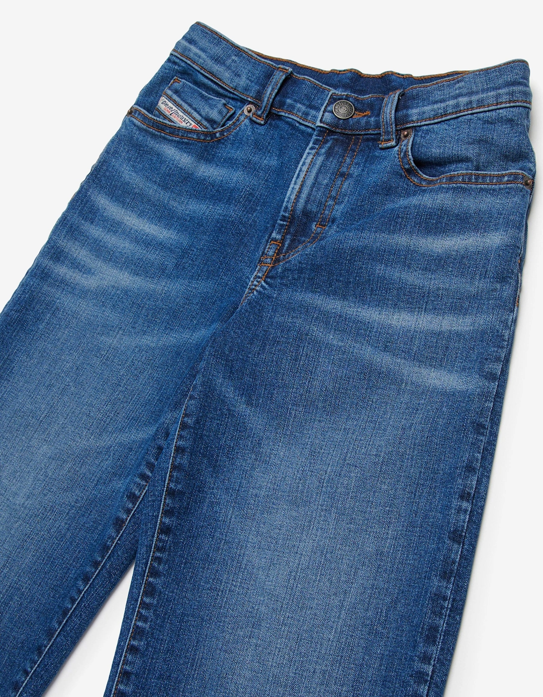 Girls Wide Leg Jeans in Blue