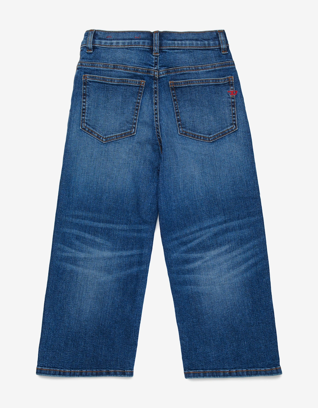 Girls Wide Leg Jeans in Blue