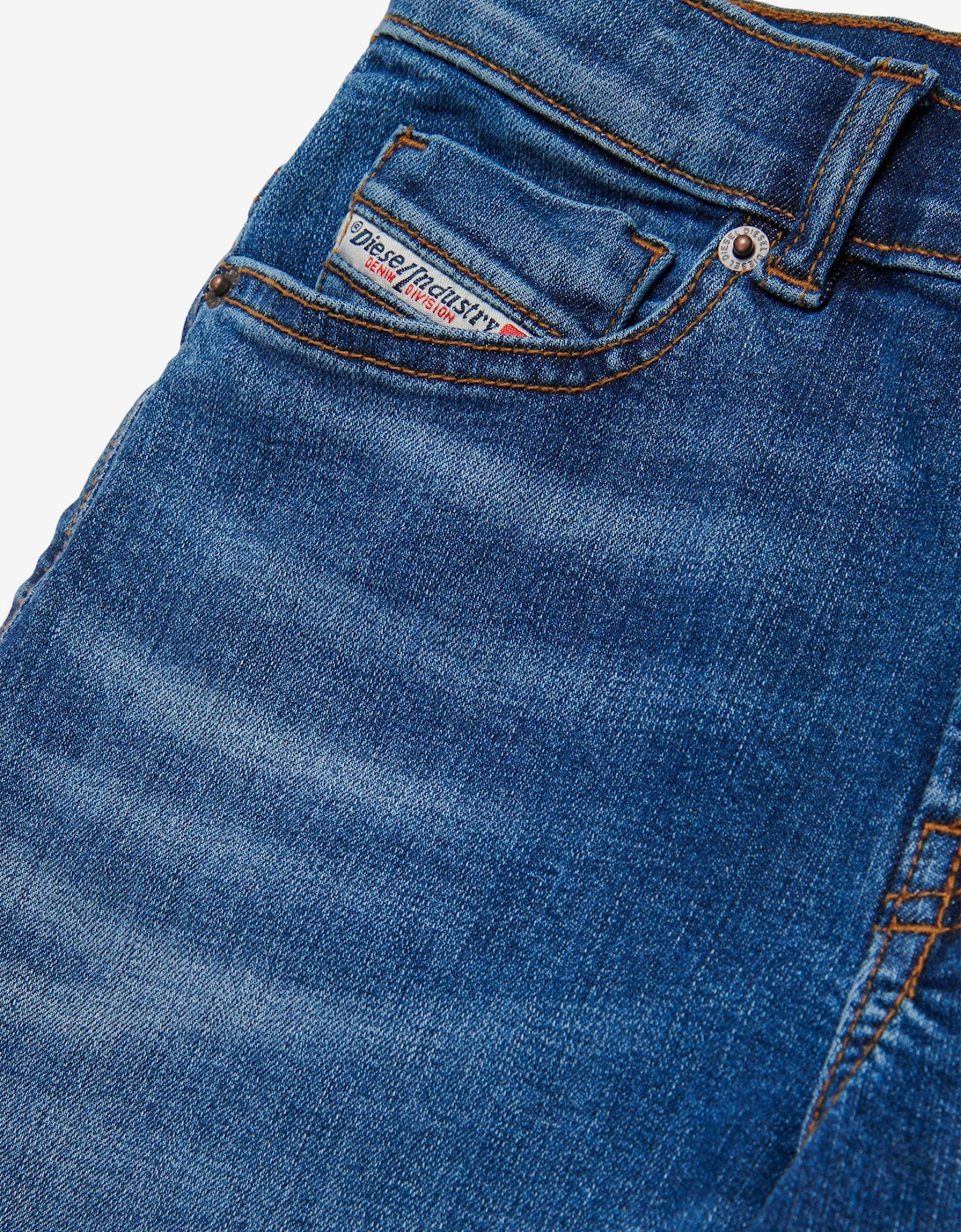 Girls Wide Leg Jeans in Blue