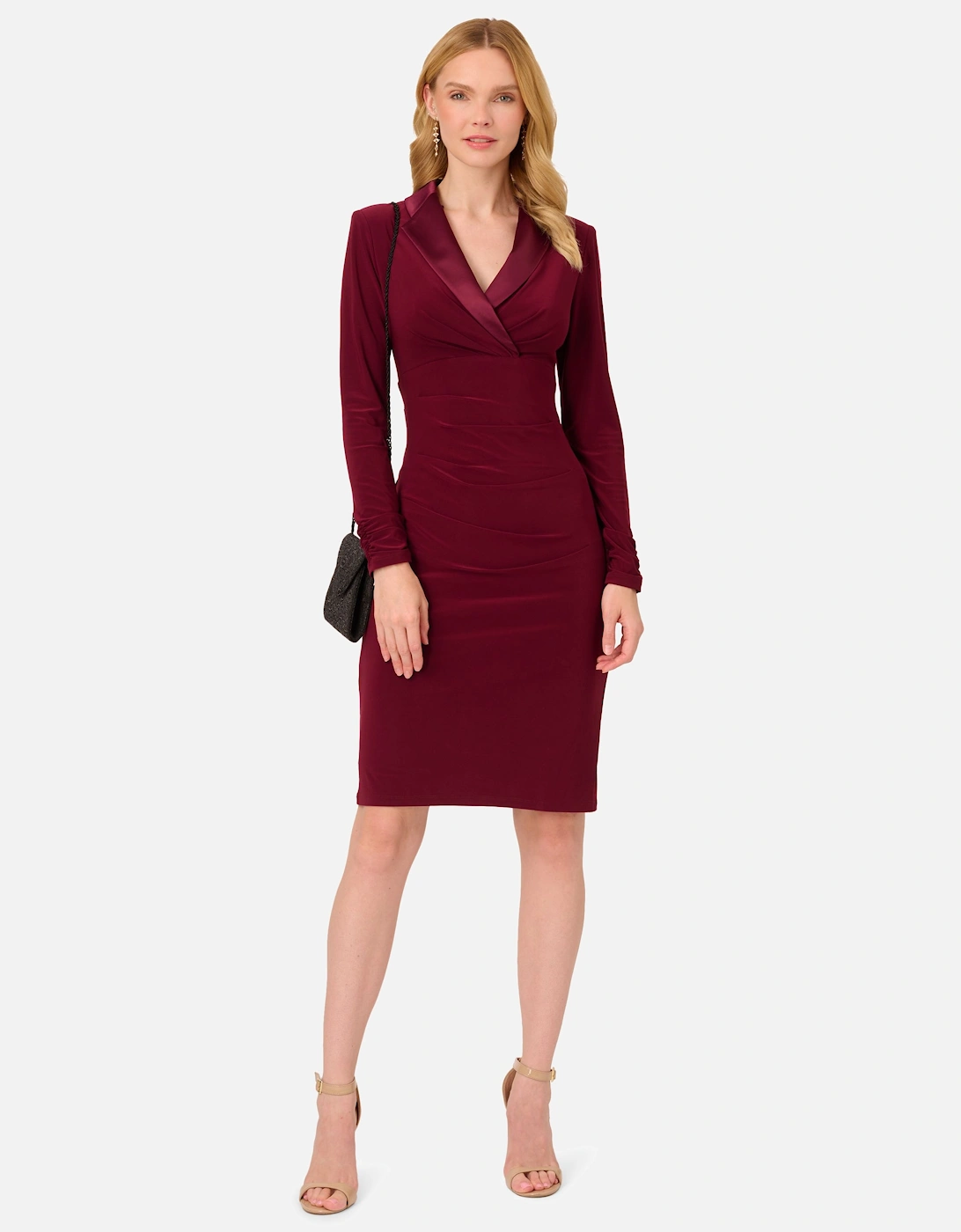 Jersey Tuxedo Dress, 2 of 1