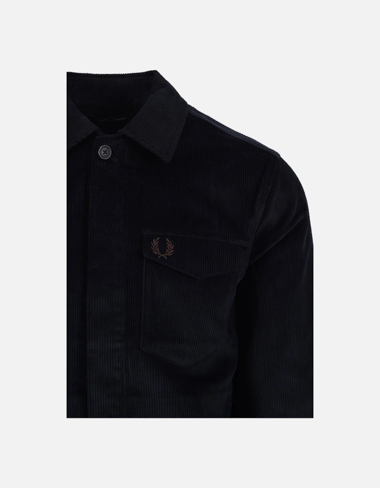 Corduroy Overshirt Navy